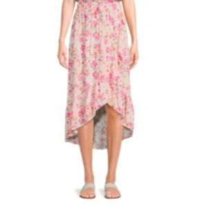 NO BOUNDARIES FLORAL SKIRT LARGE